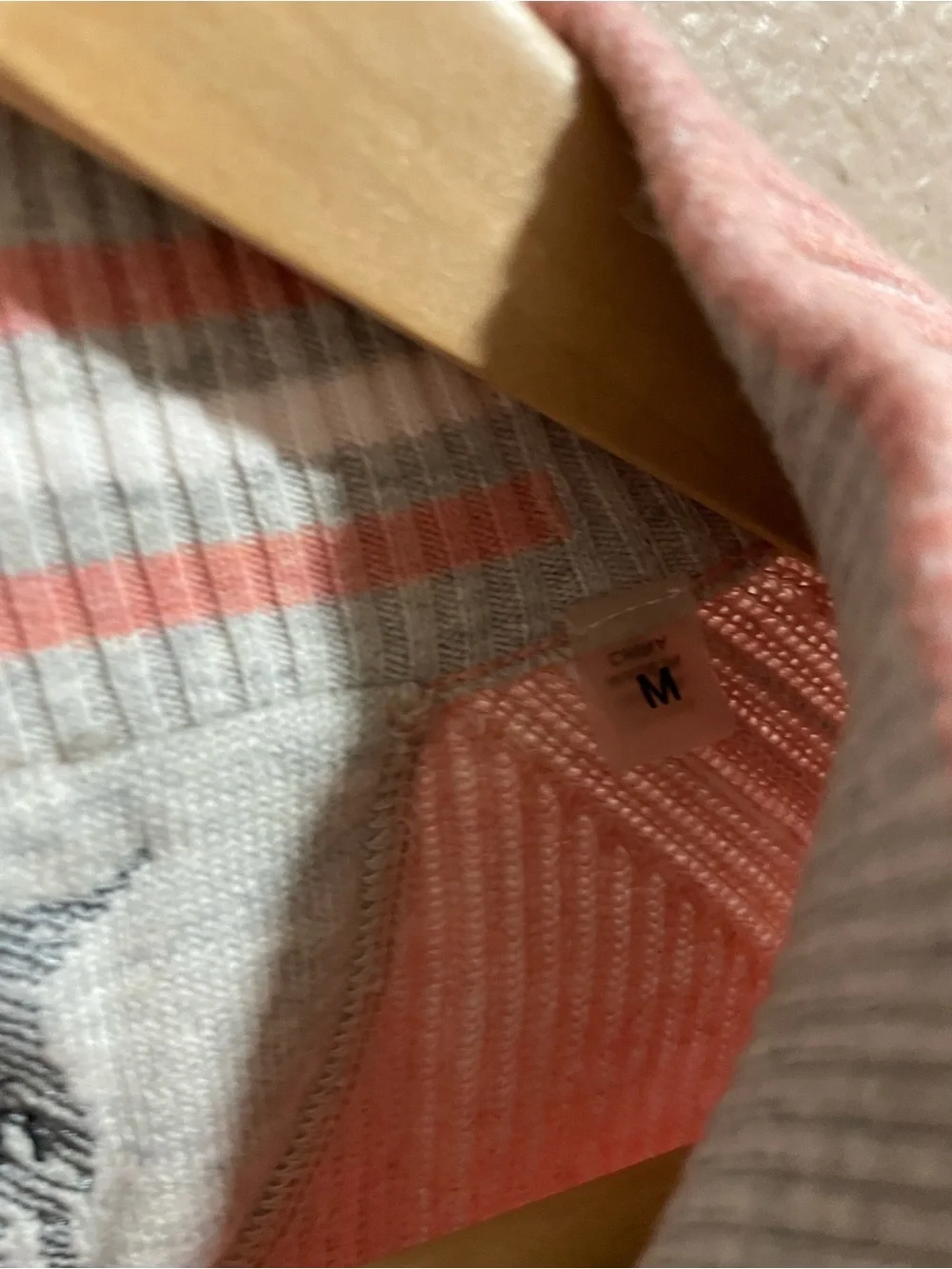 Raffi pink peach Quarter-Zip Knit Sweater English Rib